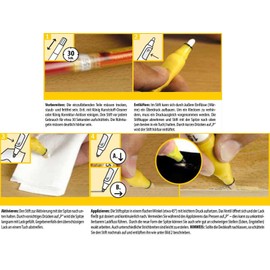 Lack-Liner Plus RAL 9010 Picobello Paint Pen Made in Germany 5 ml Pure White