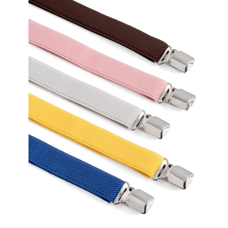 Baby / Childrens Elasticated Clip on Braces / Suspenders with