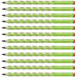 Handwriting Pencil - STABILO EASYgraph HB Green Right Handed Box of 12