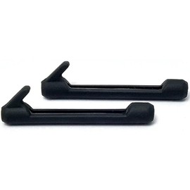 Glasses wearer mask hook value Safe Handy Glasses Mask Hook: Solve ear pain caused by wearing glasses and masks, prevent slipping off, prevent ear damage, eyeglass fixture, easy to breathe and talk mask life essential, black (black 19-3911tcx)