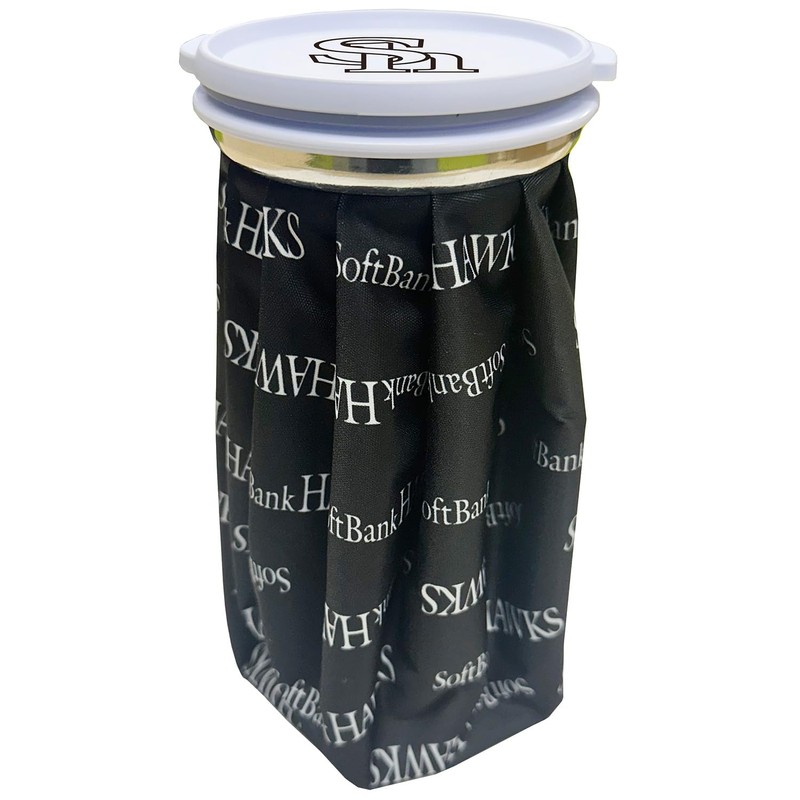 LEZAX SBMC-5717 Fukuoka Softbank Hawks Ice Bag, Black