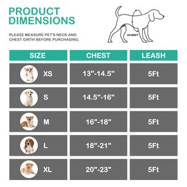 MoNiBloom No Pull Dog Harness w/Leash Set, Reflective Soft Puppy Padded Vest for Walking, Training, Easy to Put on Medium Dogs - Lawn Green, M