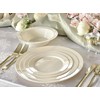 " OCCASIONS " 40 Pieces Plates Pack, Heavyweight Disposable Wedding