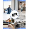 Smart Clock Camera,5G&2.4G WiFi Security Camera Indoor,2K Cameras for Home