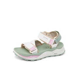 Reef Cross Shore Women's Casual Sport Sandal, Adjustable Straps, Supportive Footbed, No Slip Traction, White Frost, 8