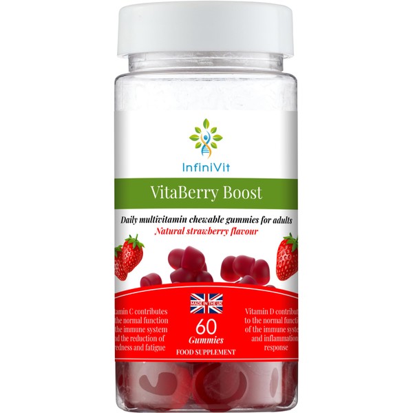 InfiniVit - VitaBerry Boost Multivitamins Gummies for Men, Women, High