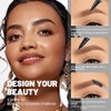 2-in-1 Dual Ended Microblading Eyebrow Pen & Eyebrow Brush, Waterproof