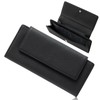 PURCHIC Women's Long Wallet, Genuine Leather, Thin, Lightweight, Slim, Thin,