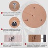 2 Sets Dartboard Hanging Bracket Dartboard Hanging Screws Wall Mounting