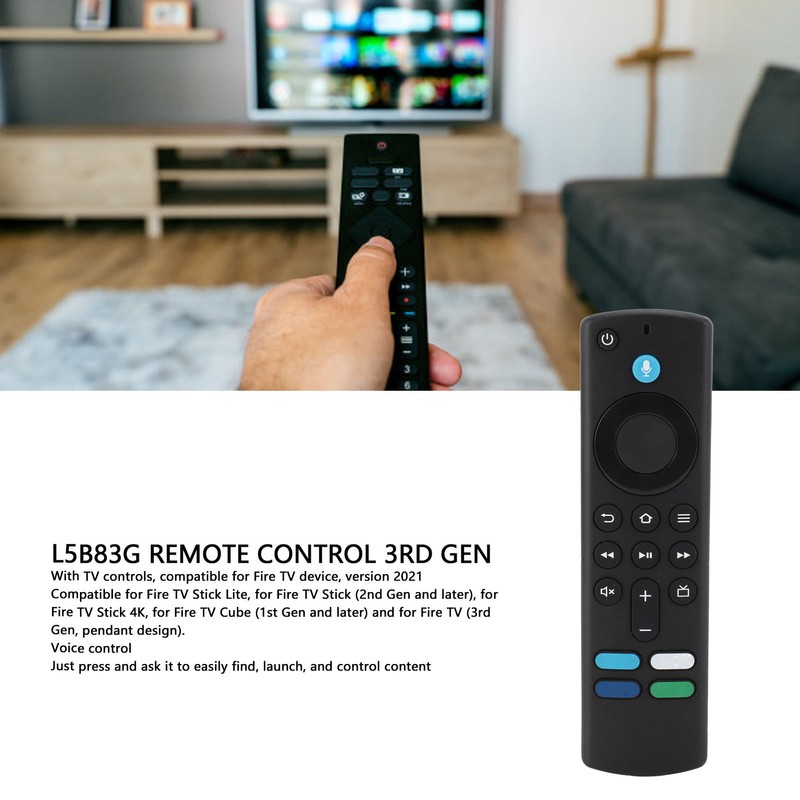 L5b83g Replacement Remote Control 3rd GEN TV Voice Remote Control