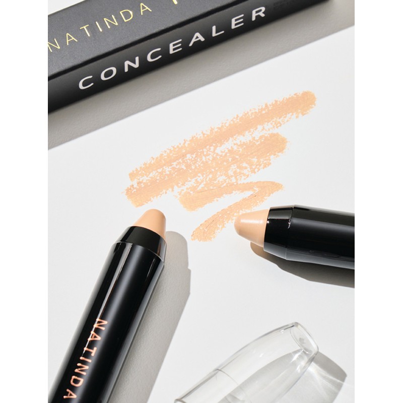 NATINDA Aura Perfect Cover Concealer 3.5g, Shade 23 Natural Beige...,