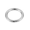 HARFINGTON Metal O Rings, 60pcs 10mm(0.39") ID 1.6mm Thickness Multi-Purpose