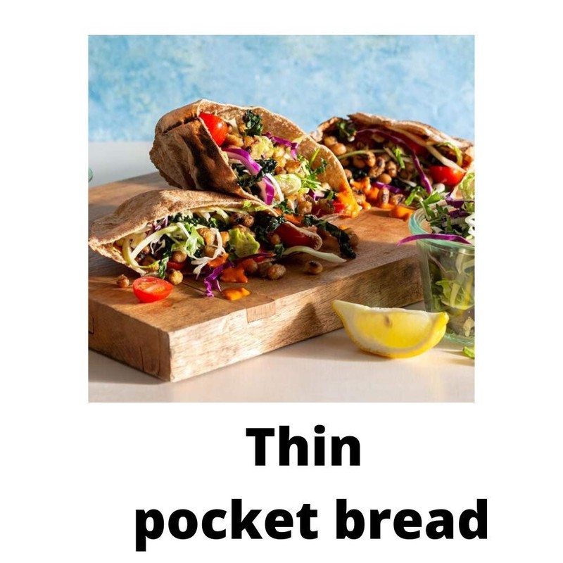 Atoria's Family Bakery, Traditional Pita Bread, Flatbread, 12 Oz. (8