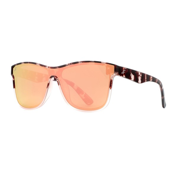 JFXQDR Polarized Sunglasses for Women and Men, Trendy Oversized Square