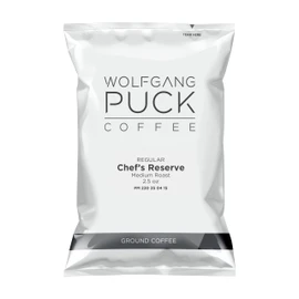 Wolfgang Puck Coffee Chef's Reserve, 2.5 Ounce Portion Packs, 18 Count