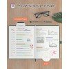 Smarpau A5 Graph Paper Notebook, Squared Notebook 320 Pages 100GSM