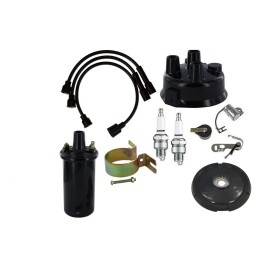 SouthernOak for John Deere M 40 320 330 Tractor 6V Distributor Ignition Tune up Kit w/ Coil