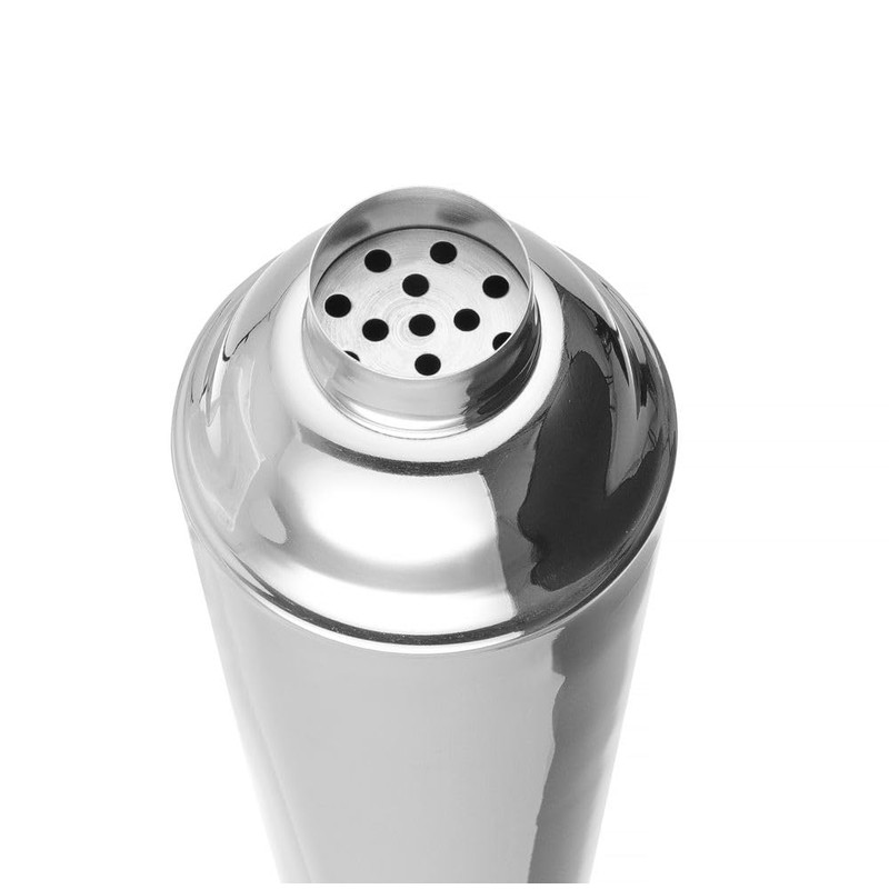 HENDI Cocktailshaker, 3-teilig, 0,75L, Edelstahl, ø80x(H)240mm