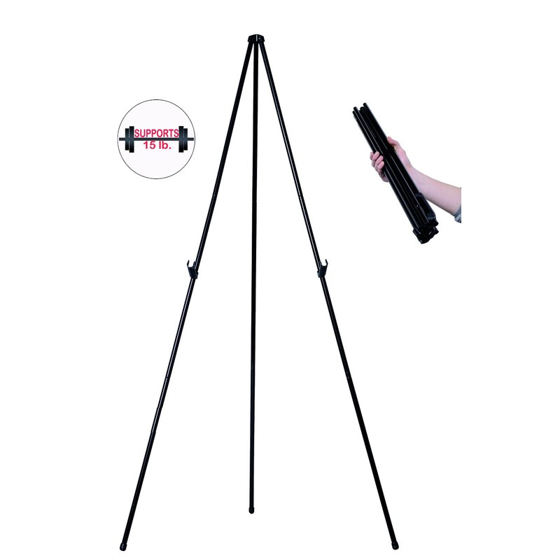 MasterVision Instant Display Easel Heavy Duty, Extends to 63" Tall,