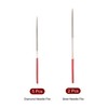 sourcing map 2mm x 100mm & 3mm x 140mm Round