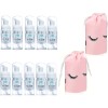 Lash Shampoo Lashes 50ml Pestaña Mink Espuma Limpiadora 10pz Transparente