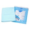 Bamboo Tiger Human Care Pile Sheet Light Blue