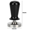 57.5mm Stainless Steel Coffee Tamper Powder Flat Pressure Press Hammer