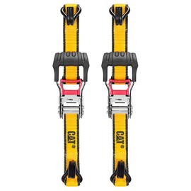 Cat 2 Piece Ratchet Tie Down Set with Soft Loops - 16 Feet x 1-1/2 Inches (1500/4500) - 980064N