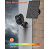 Dzees Upgrade Solar Camera Security Outdoor Wireless, Wireless Outdoor Security