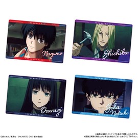 BANDAI SAKAMOTO DAYS Wafers - The Animation Vol. 2 Cocoa Cream Flavor Candy Toy (Sold in Box/Set of 20)