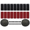 IKON MOTORSPORTS Upgraded Universal Rear Window Louver Installation Hardware Adhesive