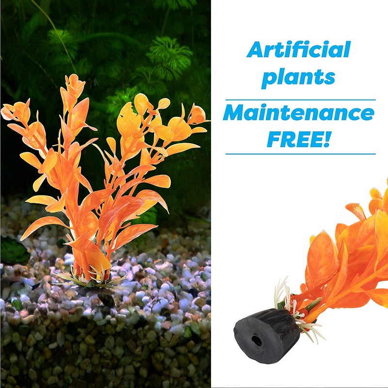 Aquarium Decorations 20 Or 23 Pack Lifelike Plastic Decor Fish