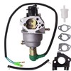 labwork 16100-Z5L-F11 Carburetor with Solenoid Replacement for Honda GX340 GX390
