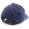 Trendy Apparel Shop Gorra de algodón de perfil bajo teñido
