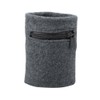 Suddora Zipper Wrist Pouch - Sweatband/Wristband Wallet for Keys, ID,
