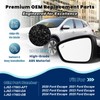 xingsichuang Driver Side Mirror For Ford Escape 2020-2026(7pin Black)