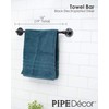 Industrial Pipe Bathroom Hardware Fixture Set by Pipe Decor 3