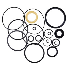 SUKATC Power Steering Cylinder Seal Kit 830860M92 Compatible with Massey Ferguson 50 65 150 165 175 1125 1140 1145 1240 1250 1260 1433 1547 1552 1643 3165