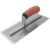 MARSHALLTOWN QLT 1/8 x 3/16x 1/8 U-Shaped Notched Trowel, 11x4.5