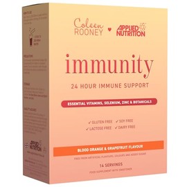 Applied Nutrition Applied Nutrition - Coleen Rooney - Immunity Powder - Vitamin & Mineral Boost - Best 24-Hour Immune Support - Best Vegan Immunity Defense - Enhanced Vitality (14 Servings) (Blood Orange & Grapefruit)