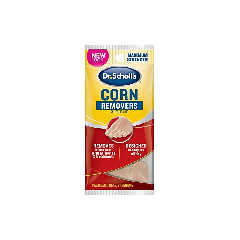 Dr. Scholls Corn Removers, Maximum Strength, 9 ct.