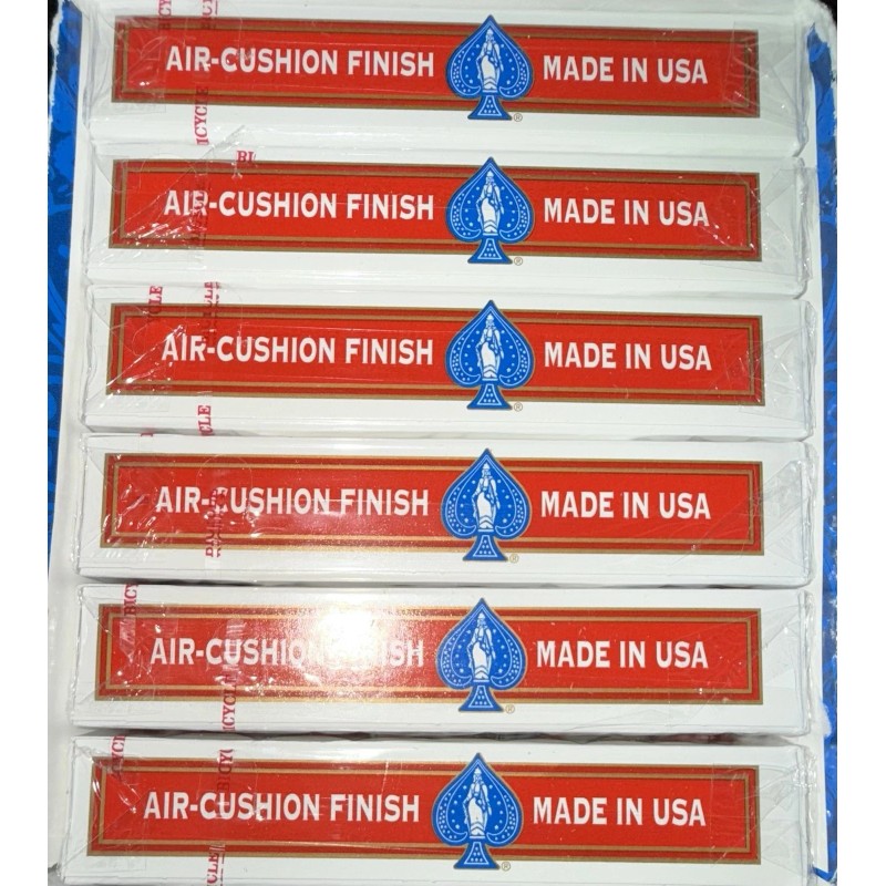 BICYCLE PLAYING CARDS Standard Blue And Red Decks Poker Black