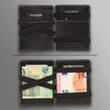 Matador Magic Genuine Leather Wallet, black/Black, Minimalist