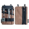 VIPERADE VE1-OW Small EDC Pocket Pouch, Waxed Canvas EDC Organiser