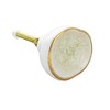 G Decor Shabby Chic Cream Ceramic Door Knob
