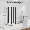 Bottle Holder for SodaStream - Premium Ceramic Drip Holder with