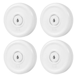 Universal Automatic Water Leak Detector 100dB Water Sensor Alarm Flood Detector Home USA - 4 PACK