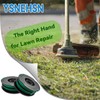 YSNEHSN DF-080 Trimmer Spool for 30ft 0.080" Compatible with Black