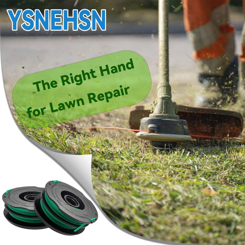 YSNEHSN DF-080 Trimmer Spool for 30ft 0.080" Compatible with Black