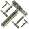 M4 x 16 mm (5 pieces) knurled screws M4 low